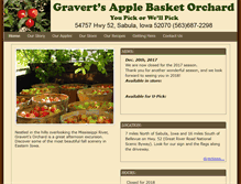 Tablet Screenshot of gravertorchard.com